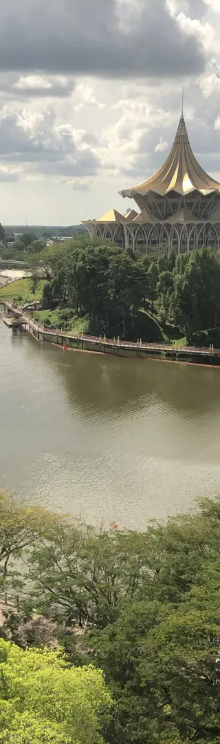 Die ruhige Hauptstadt Kuching